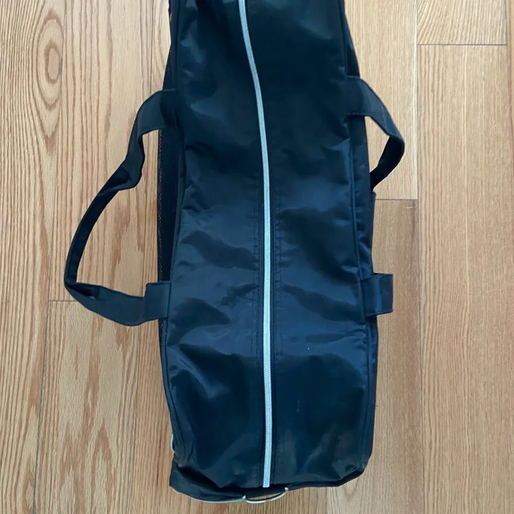 Calvin Klein Black Weekender Gym Travel Duffle Bag